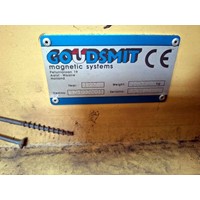 Permanent overband magnet GOUDSMIT width 985mm