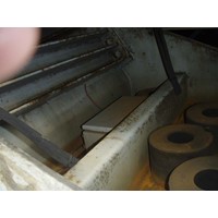 Vibrating conveyor, ± 3200mm x ± 1000mm