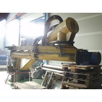 Furan sand mixer articulated arm 15-18 t/h WÖHR