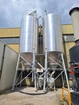 Sandsilo ±43m³ with pneumatic sand feeder FAT